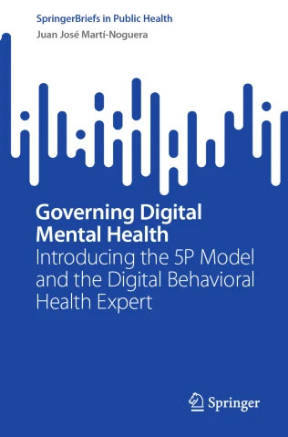 Cover of Governing Digital Mental Health by Juan Jose Marti-Noguera